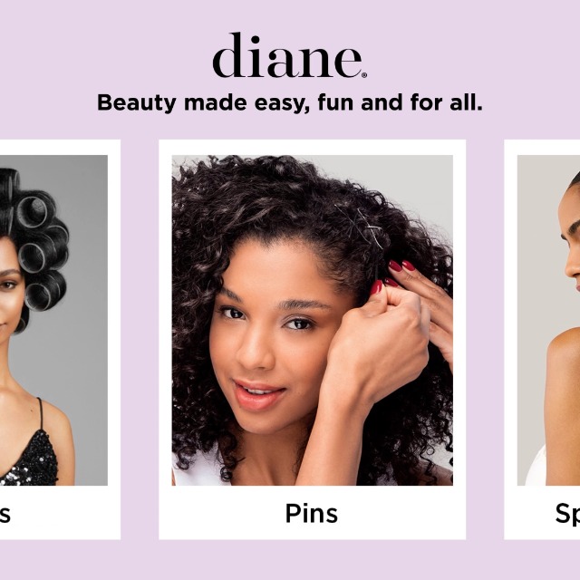 Amazon.com : Diane Small Cushion Paddle Brush, 13-Row, Ideal for