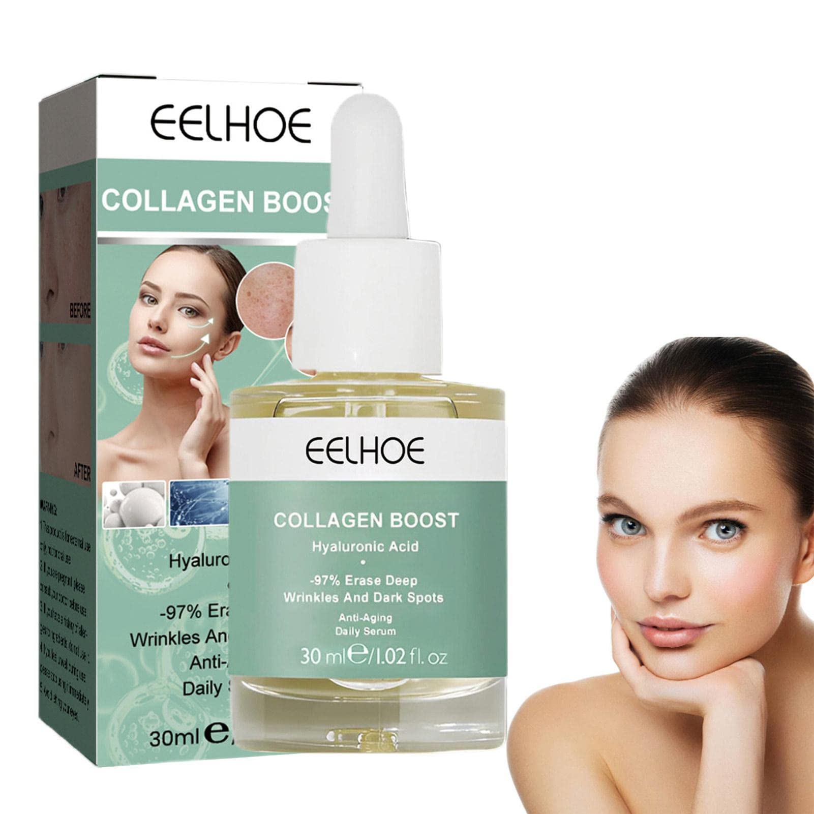 Hydration Essense | Women Moisturizer Face Essence | Long Lasting Hyaluronic Acid C Moisturizing Essence for Women 1.01 FL