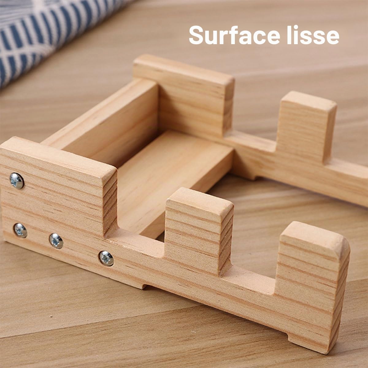 Support pour Planches à Découper, Porte Couvercle Asserole, Organisateur de Placard de Cuisine, pour Ranger Les Couvercles de Casseroles, Les Planches à Découper et Les Assiettes, 16 x 12.5 x 5cm