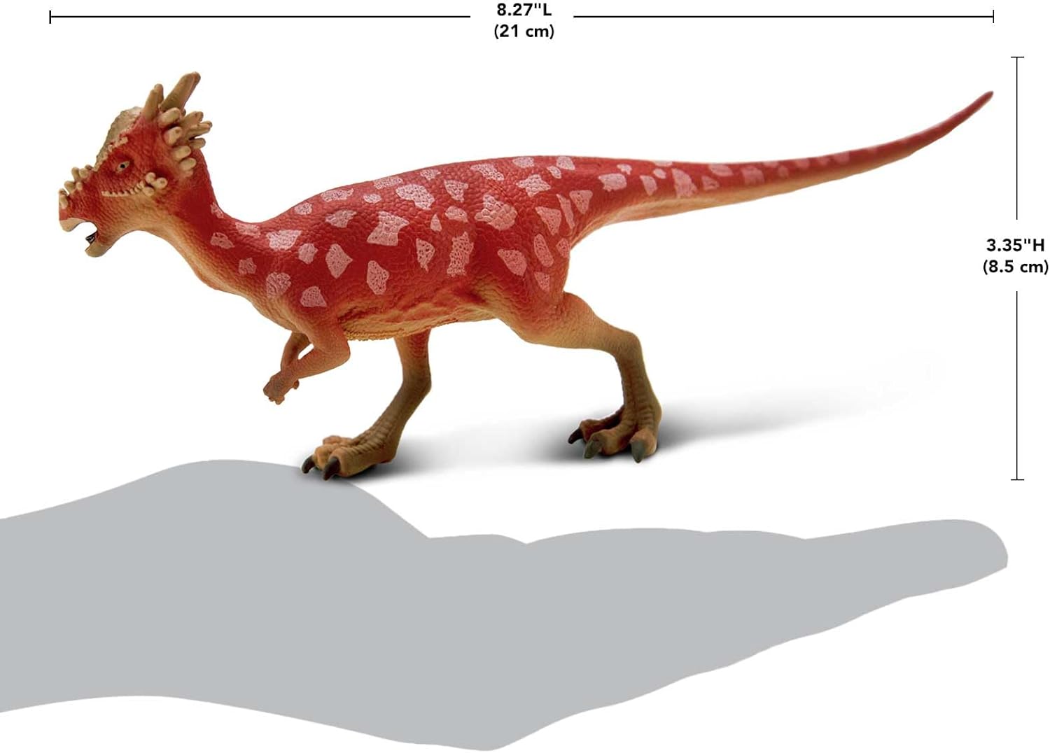 Safari Ltd. Stygimoloch Figurine from Dino Dana Movie - Detailed 8" Dinosaur Figure - Educational Toy for Kids Ages 3+