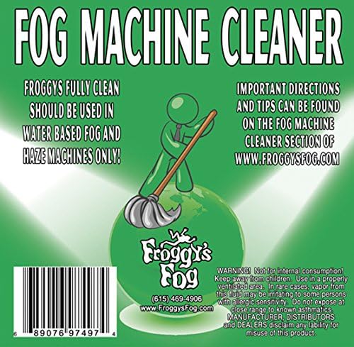 Líquido Limpiador para Máquina de Niebla Froggy's Fog 1 Quart miniatura 2