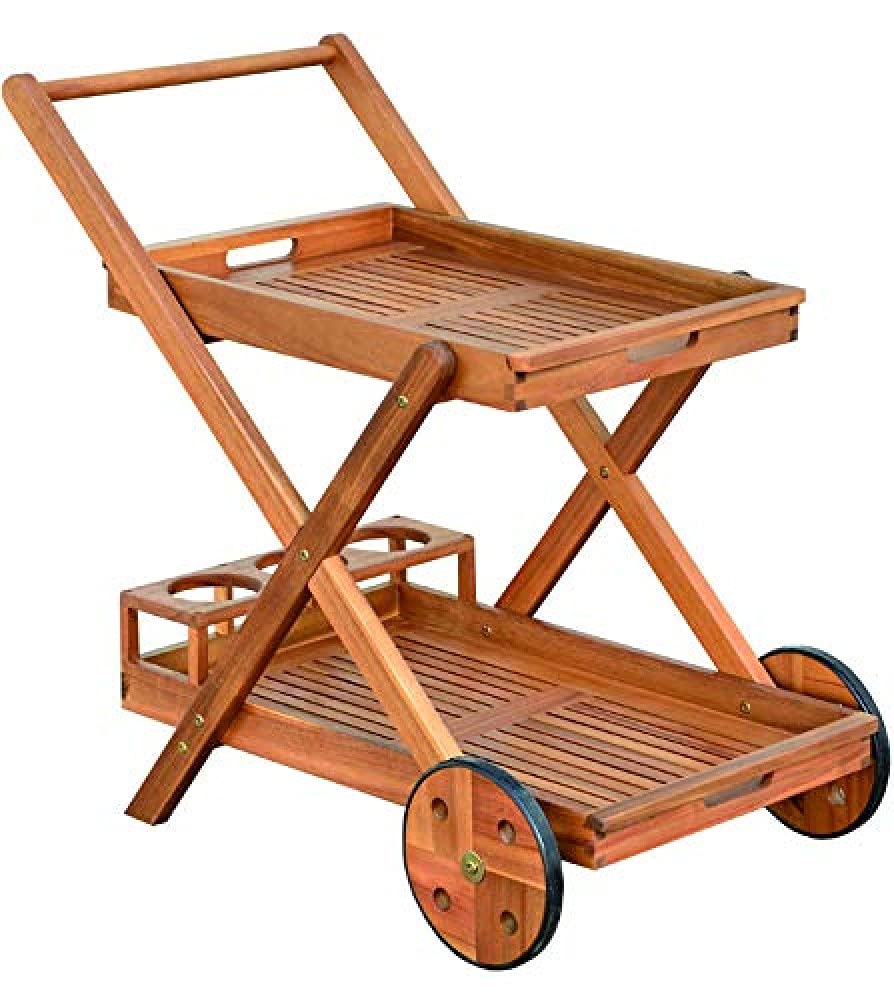 Vigor-Blinky Carrellino in Legno Modello Icaro 81x50x77cm - 4