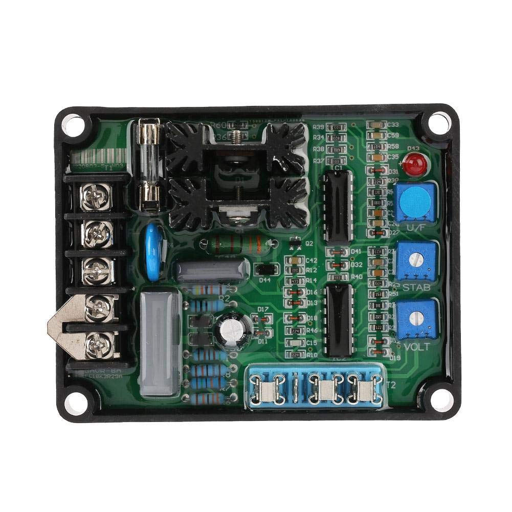 Regolatore di tensione del generatore GAVR-8A, regolatore di tensione automatico del generatore universale AVR con protezione di sotto frequenza;Rampa di tensione Soft Start