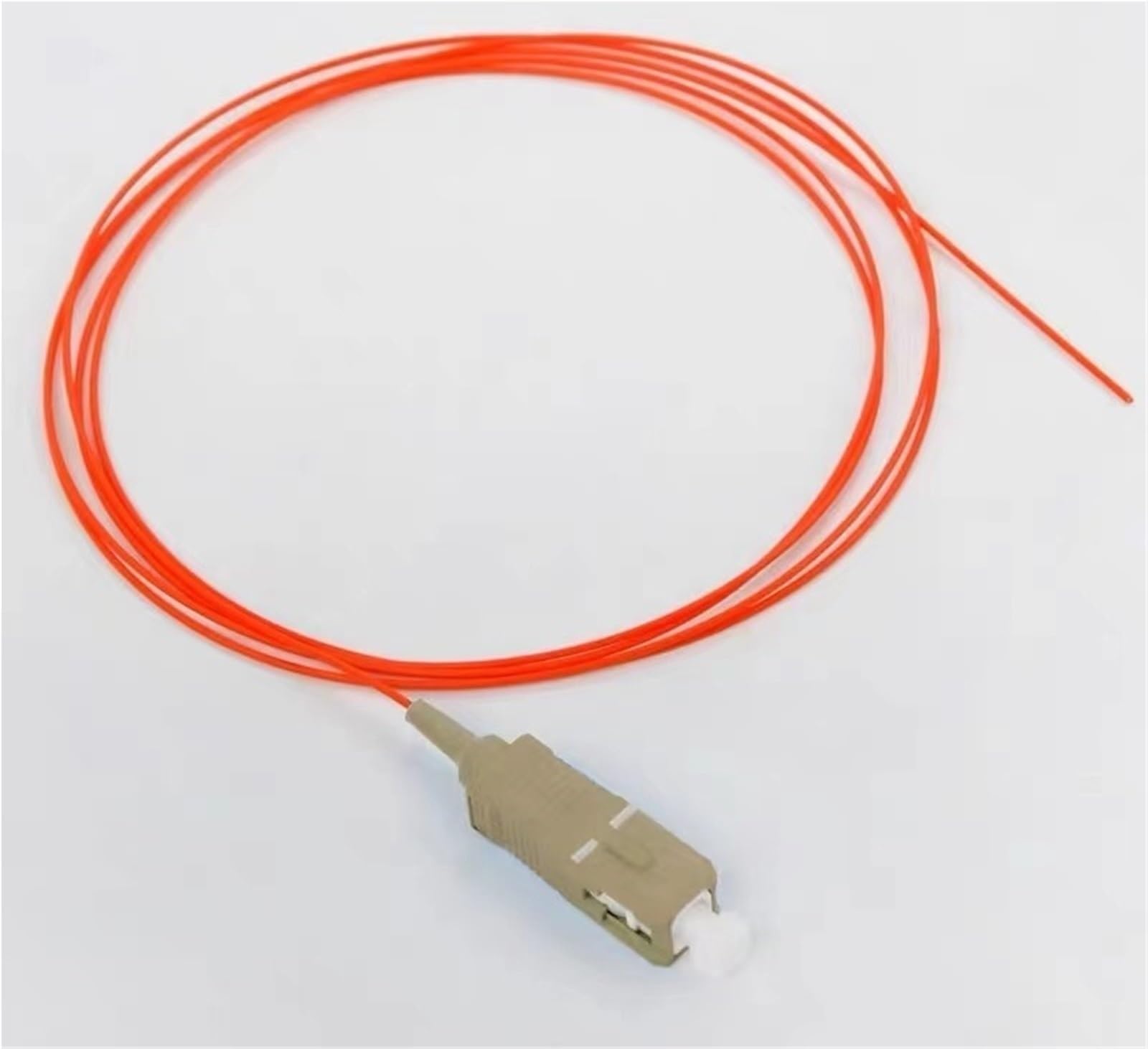 Latiguillo de Fibra óptica SC de 0,9 mm OM1 OM2 OM3 OM4 OM5 1 m 1,5 m Naranja, Cable Rojo 50/125(OM4 1mtr)