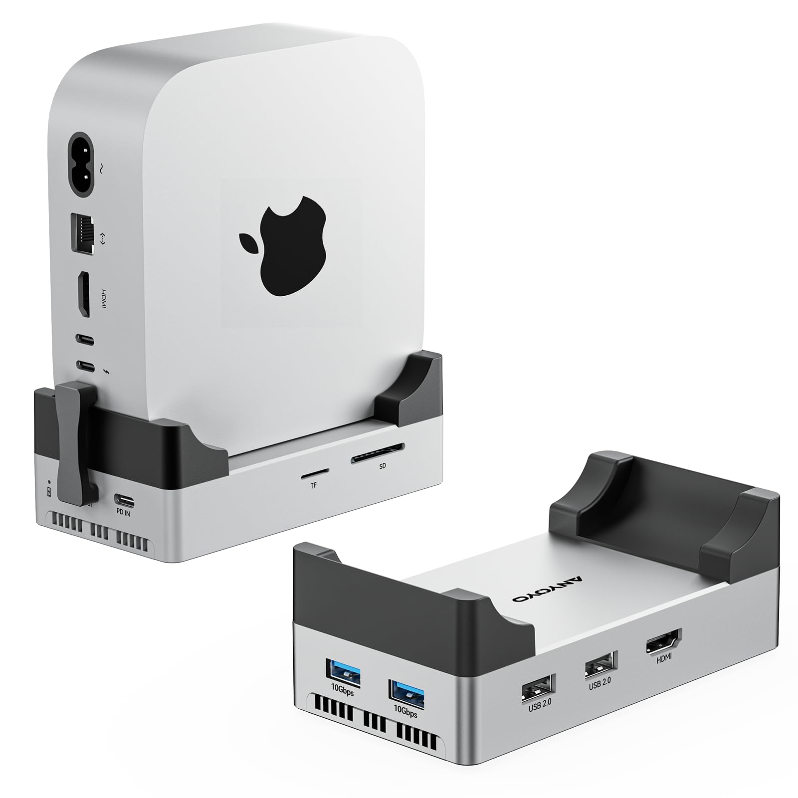 Amazon.com: ANYOYO Mac mini M4 Dock, 10Gbps 8TB NVMe M.2 SSD