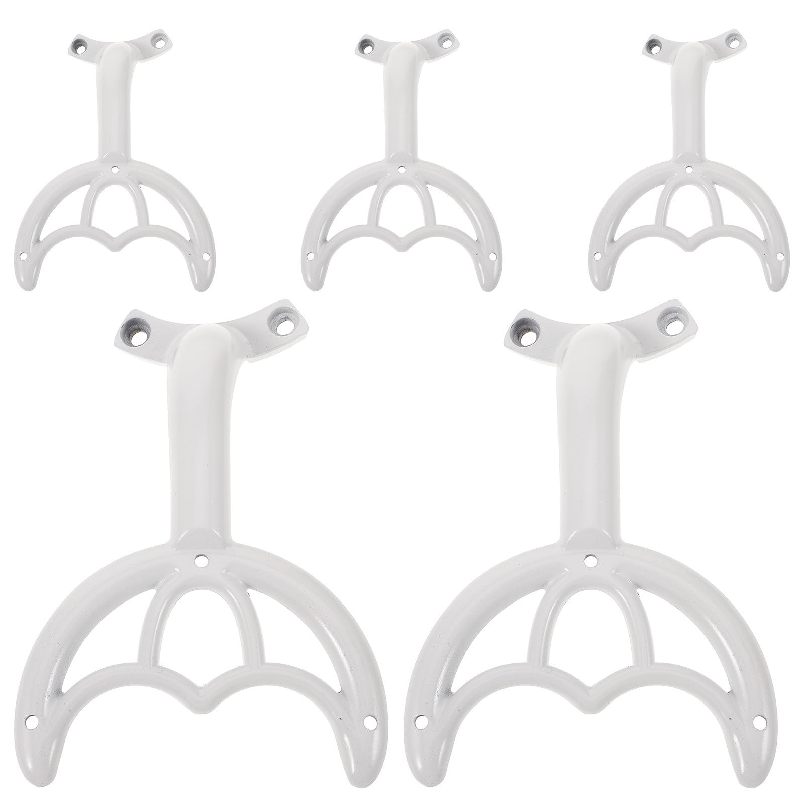 Support de bras de ventilateur blanc pour un été frais et silencieux à la maison