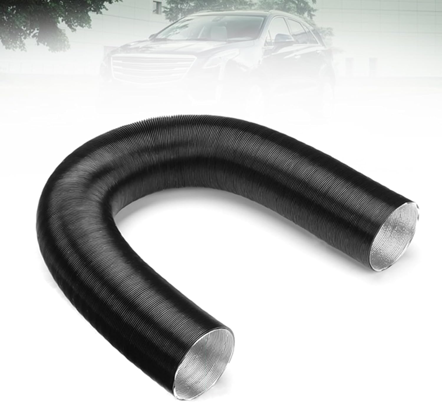 Warm Heater Duct Pipe Car Air Ducting Hose Vent, 60mm Auto - View #13