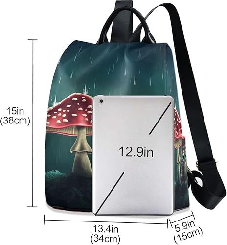 Vista 3 de ALAZA Mochila antirrobo para mujer, bolso de moda para hombro, multicolor12, Viajar