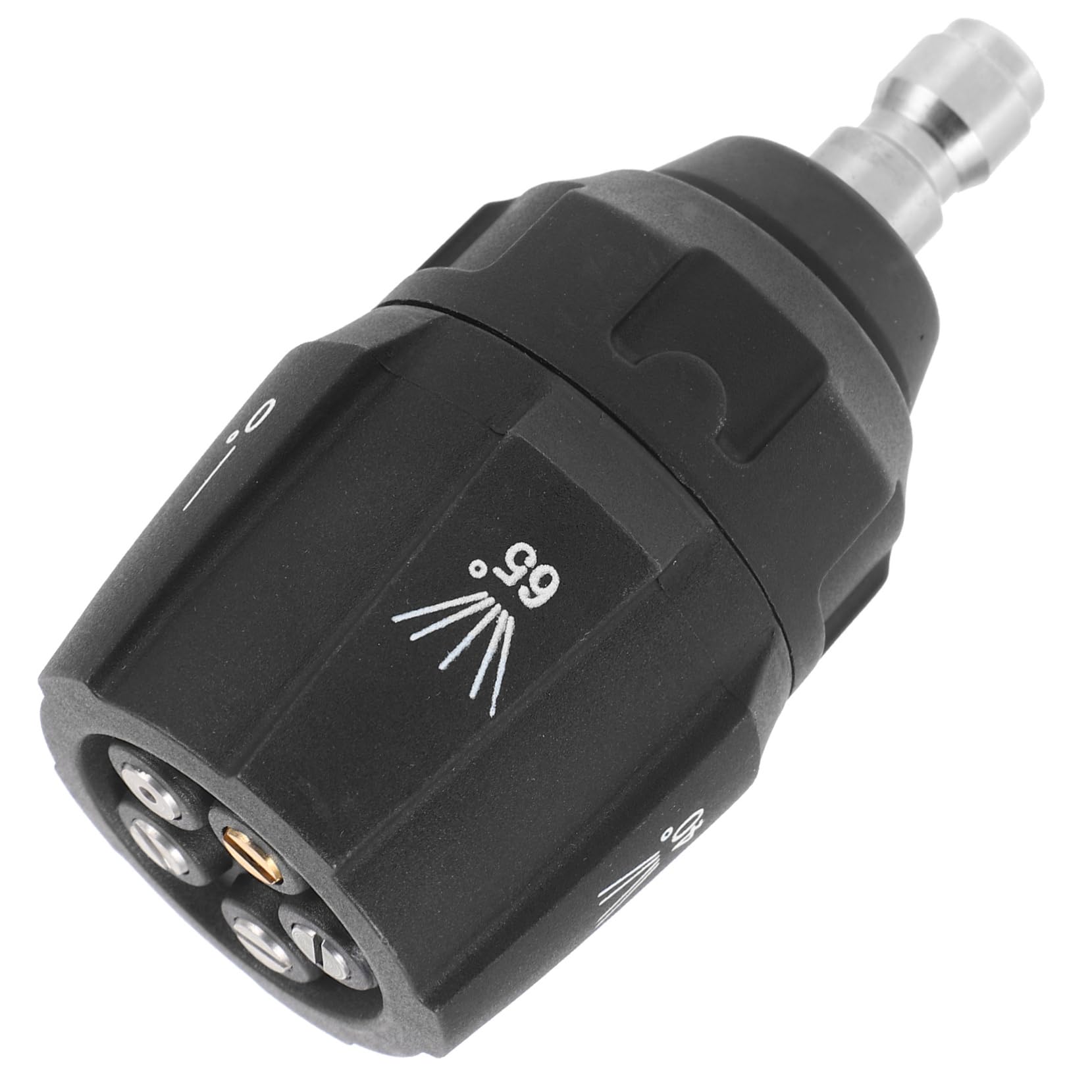 Yardwe 5 Piezas Boquilla de Lavado de Alta presión Agua Lavadora de Coches de Alta presion Boquilla de reemplazo para lavadoras Boquilla de Limpieza de Superficies Accesorios Coche Black