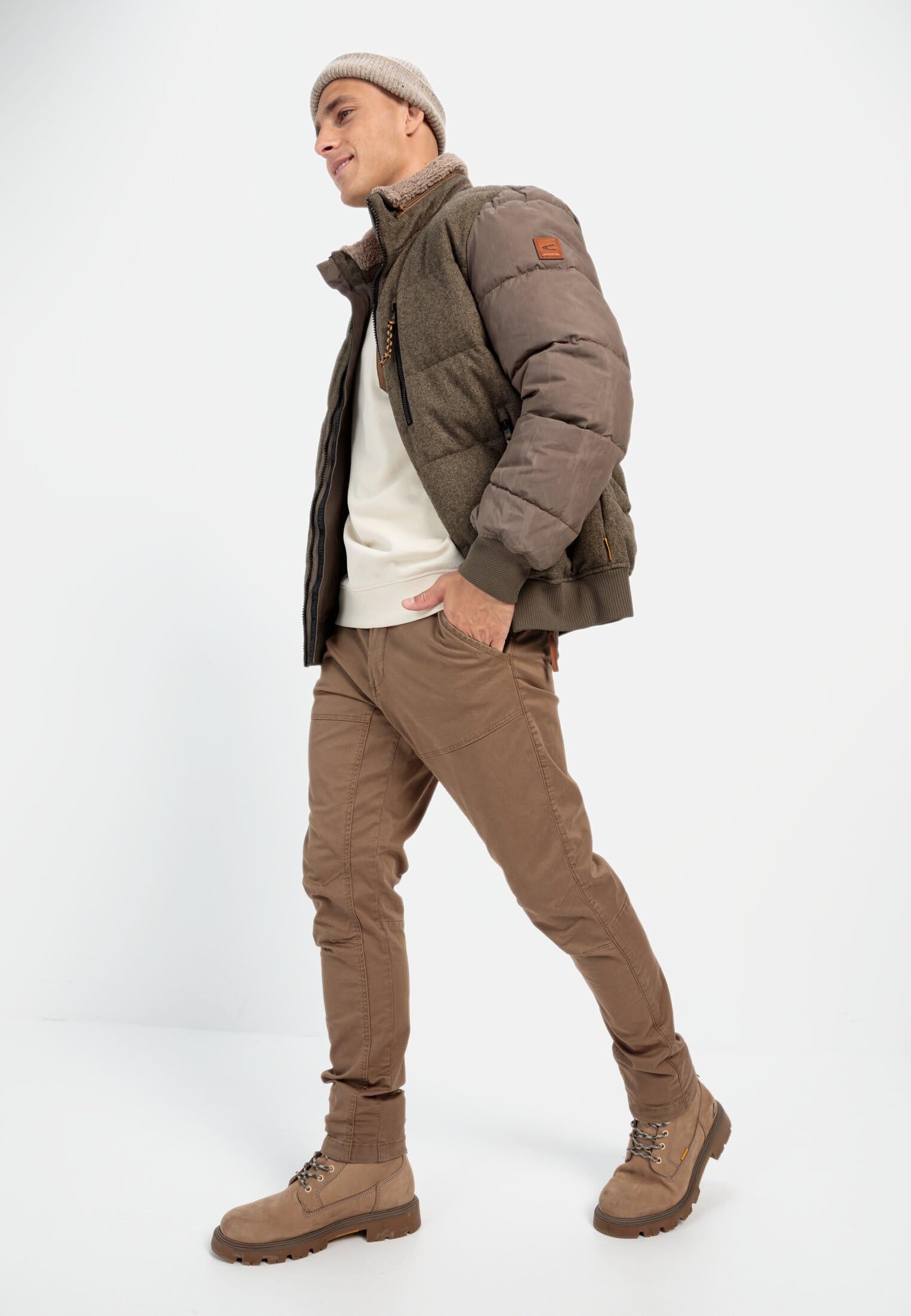 camel active Herren Tapered Fit Chino
