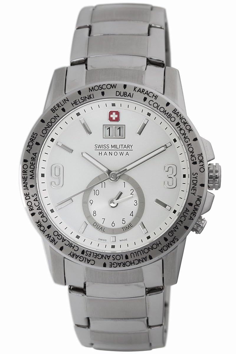 Swiss Military Hanowa Men's 065131104001 Revenge Dual Time Watch