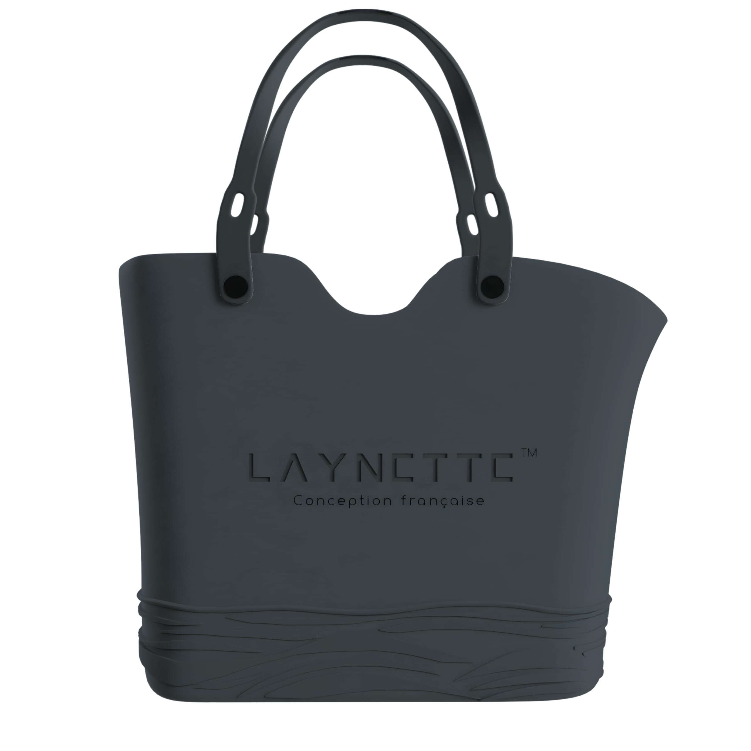 Houlou by Laynette Lightweight EVA Tote Bag Waterproof Durable Carryall for Beach Travel Pool Groceries Everyday Use