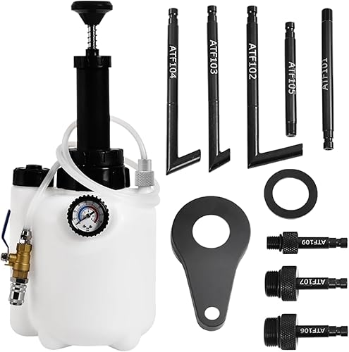 altivox Bomba de fluido de transmisión 3L Bomba de transferencia de aceite manual Bomba de transferencia de fluidos Sistema de llenado de aceite Kit
