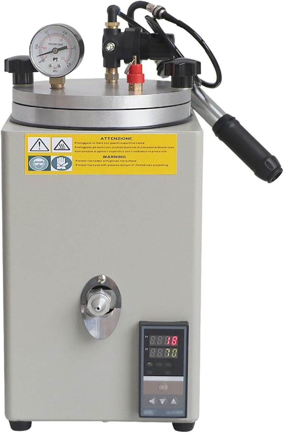 Máquina de inyección de cera para fabricación de joyas, equipo de fundición y fusión de cera, herramienta inyectora para moldes y manualidades de cera, ideal para la producción de joyas