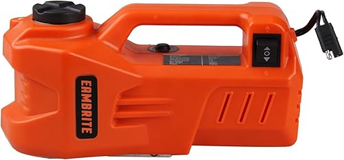 Gato hidráulico eléctrico para piso de auto, 12 V de CC