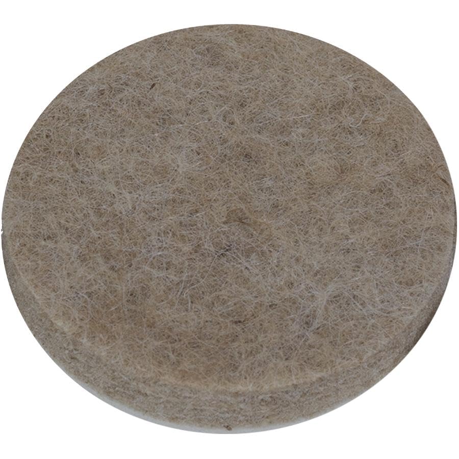 Shepherd Hardware Pastor Hdwe Prod 9952 unidades beige de 2,54 cm redondo almohadillas de fieltro
