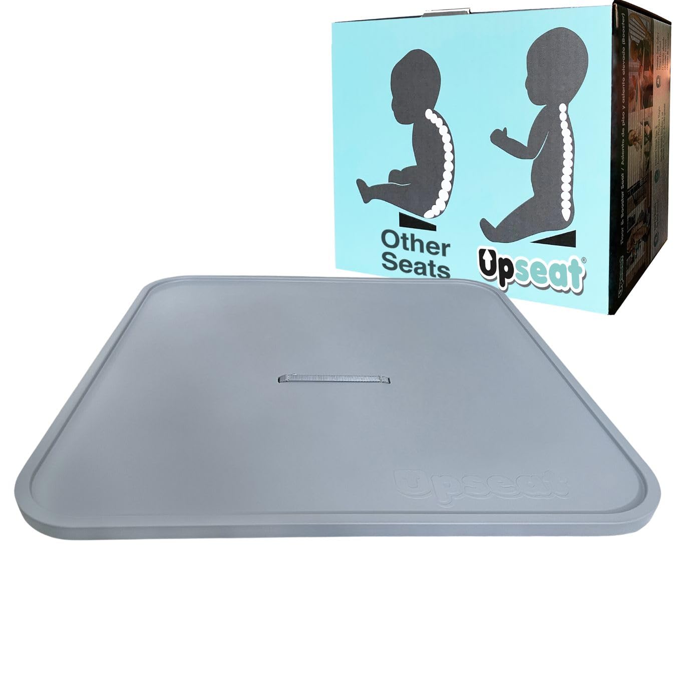 Upseat Splat Mat for Under Floor Seat: Easy-to-Clean, Waterproof, and Protects Floors During Mealtime