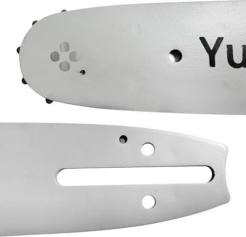 Miniatura 4 de Yutacorex 10inch Chainsaw Guide Bar,Replacement Accessories Fits RYOBI P546, P2520, P2520, RY40570,RY52001,RY52002, RY52003,RY52004,RY52014,