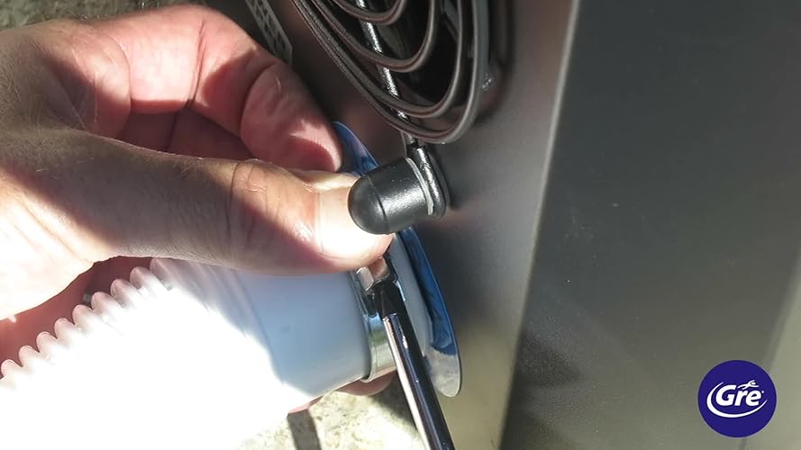 Bild 6 - Gre HPM30 - Mini-Wärmepumpe für Aufstellpools bis zu 30 m³, Heizsystem für Aufstellpools, Farbe Grau