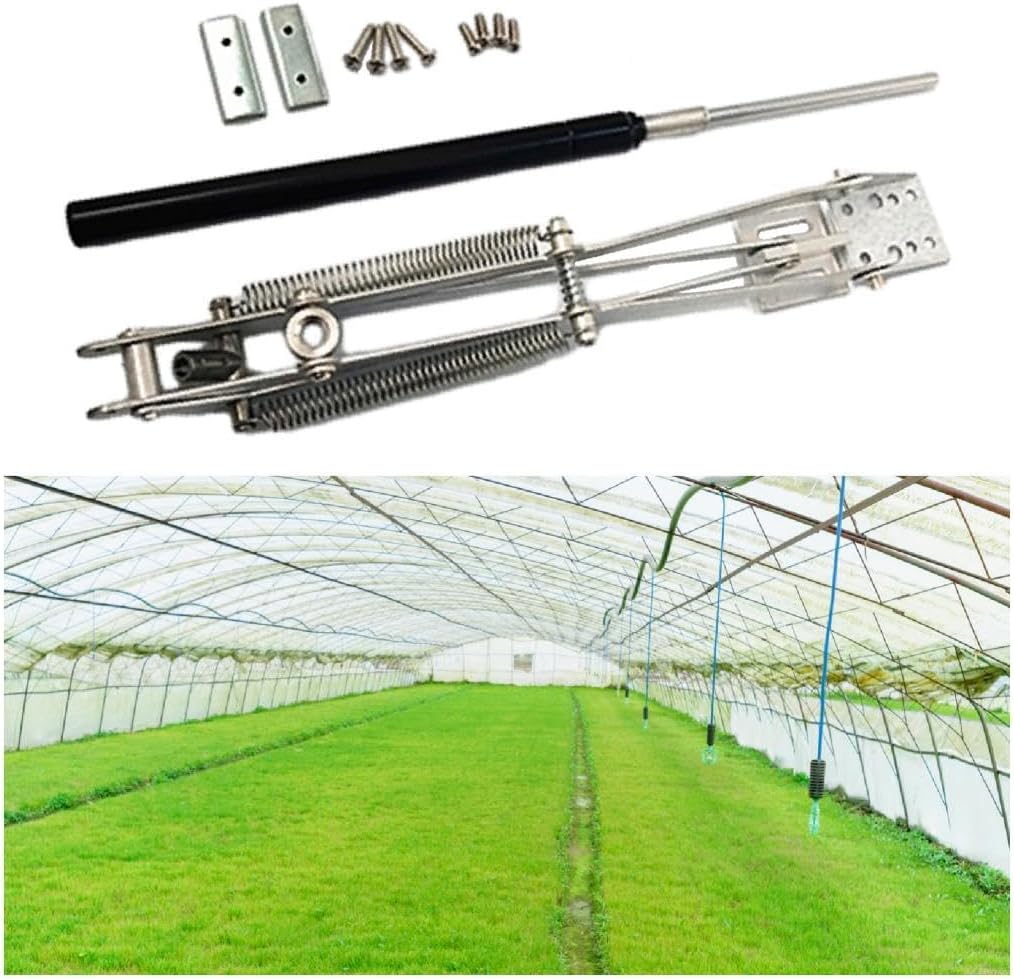 Greenhouse Window Opener with Automatic Functionality for Temperature Management, B