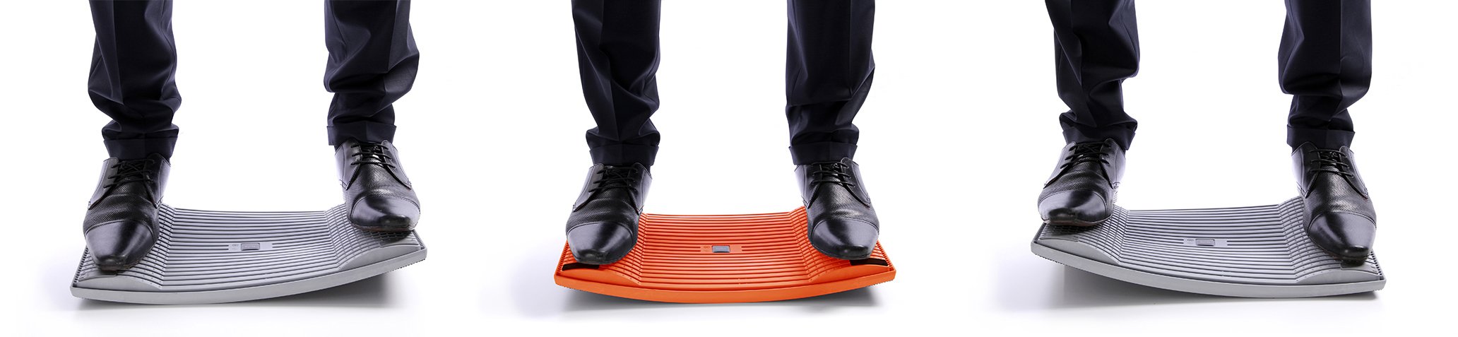 Kenson 170092 Balance Board Orange Balancetrainer (Balanceboard, Orange, 320 mm, 520 mm, 20 mm, 1,85 kg)