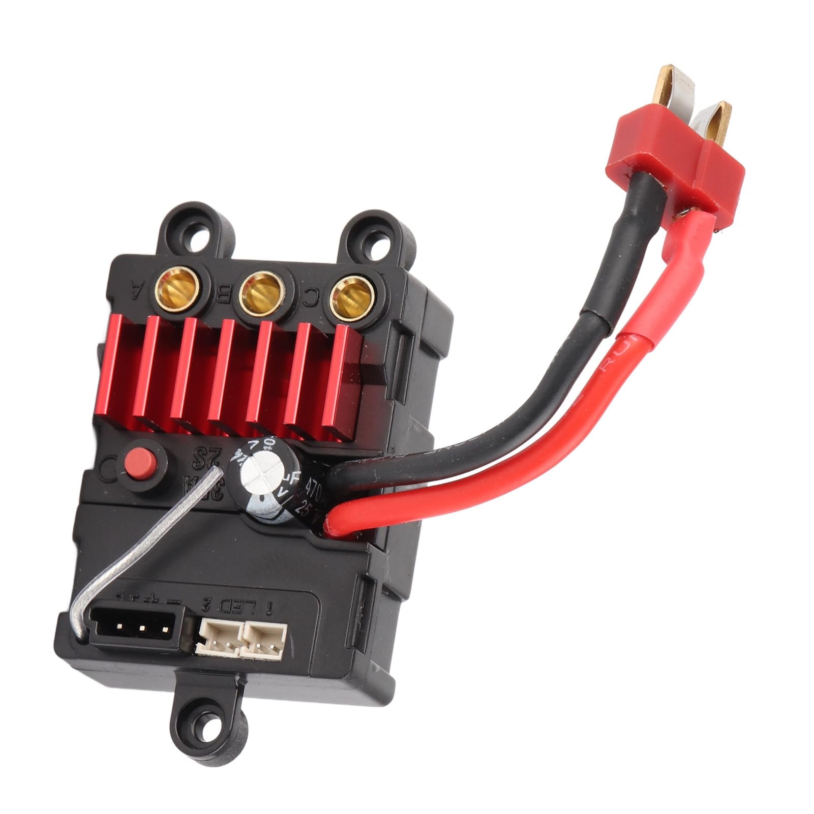 Zerodis Accessori per Auto Modello Regolatore di velocità in Plastica 35A 2S per Scy 16101 16102 1/16 Rc Car Rc Brushless Esc Integrato