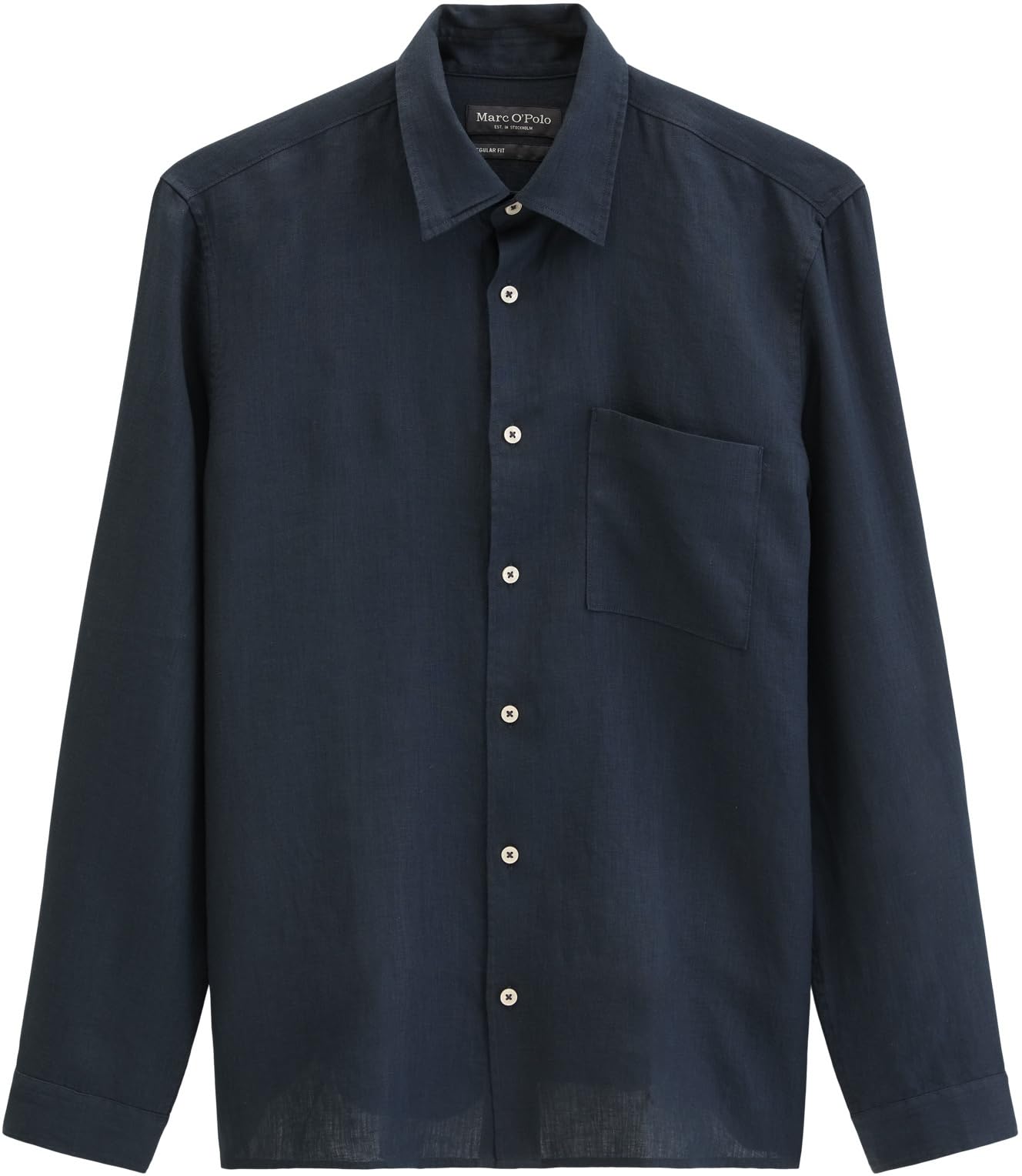 Marc O'Polo Herren M23742842318 Hemd (1er Pack)