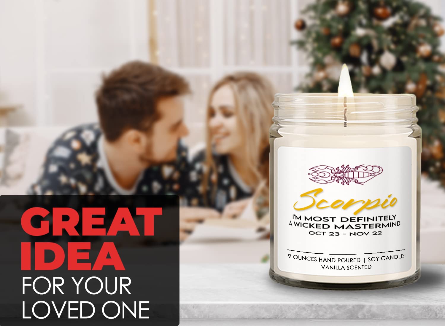 Relatable Horoscope Vanilla Candle - Scorpio -
