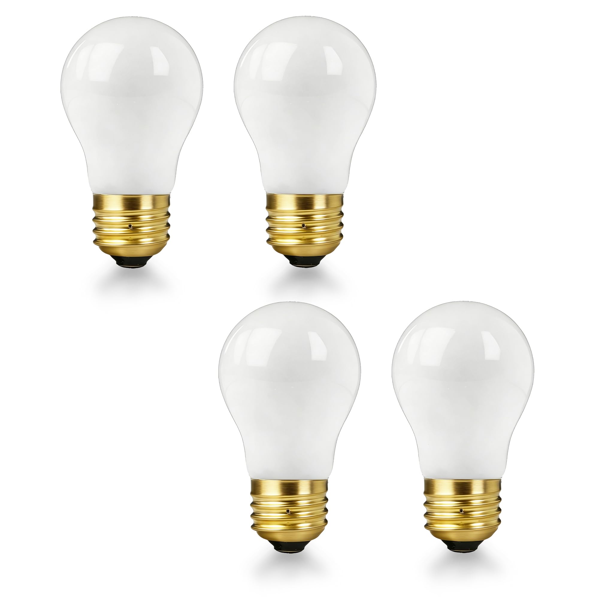 Photo 1 of 4 Packs 02.30.265.00 40W Shatterproof Heat Lamp Bulb | Compatible with Hatco| Replace 02.30.265/02.30.265.12 | 120V E26 | Safety-Coated Shatter-Resistant Heat Lamp Light Bulb