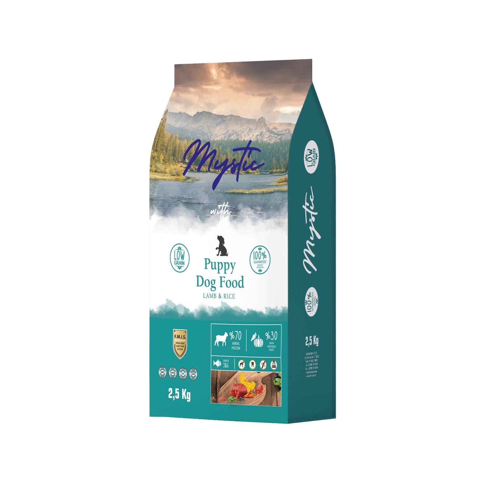 Mystic Puppy Dog Food | Puppy Food | Healthy, Complete & Balanced Food for Puppies | Non Veg. (Puppy_Lamb & Rice Flavour, 2.5 KG) (B0CPYDJLYR) Amazon Price History, Amazon Price Tracker