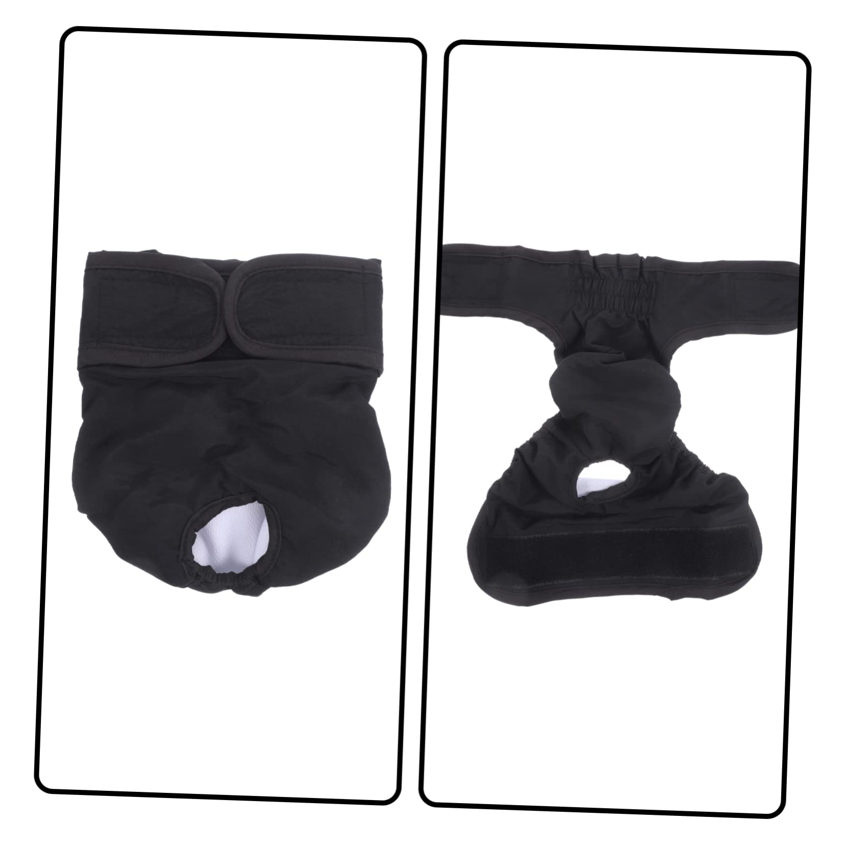 BESPORTBLE 4piezas Pantalones De Protección para Perros Pañal Sanitario Reutilizable para Perros Machos y Hembras Mascotas Celo