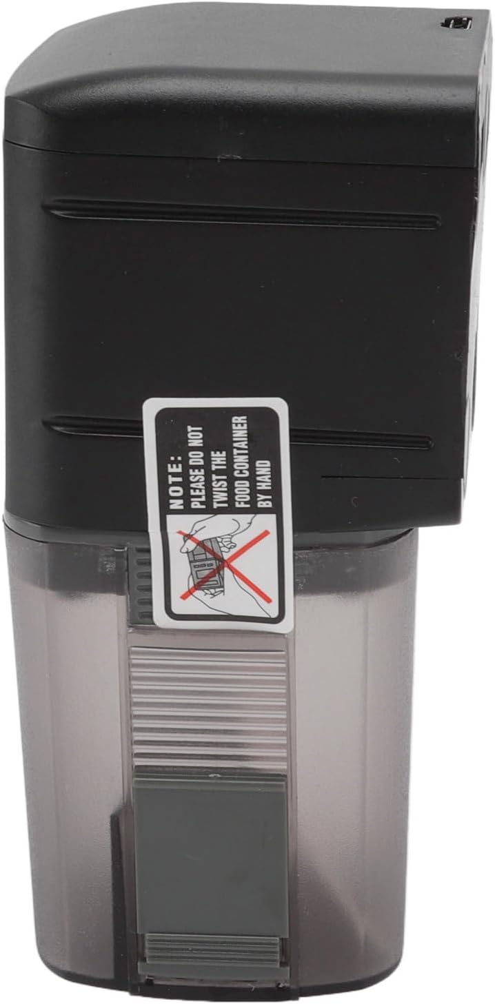FILFEEL Auto Fish Food Dispenser with WiFi Control, Programmable Feeding Times for Pets, DC 5V Aquarium Feeder with Memory Function