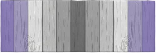 Tapete de cocina con tablones de madera, antideslizantes, tapetes de cocina suaves para piso, alfombra de cocina, antideslizante, lavable, alfombra