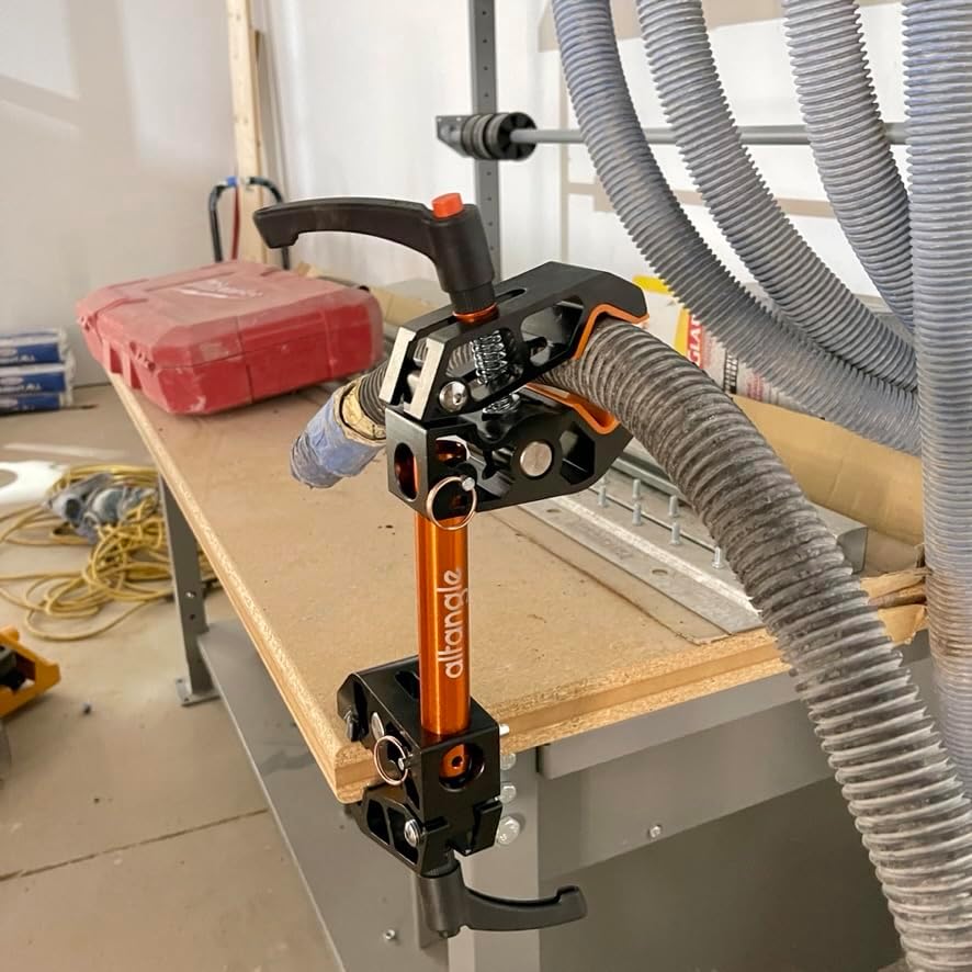 Miniatura 9 de Altangle Soporte de reparación de bicicletas, soporte de trabajo portátil para mecánicos de bicicletas para el hogar, dispositivo de almacenamiento,