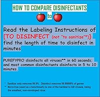 Vista 7 de Purefy Pro Sports Equipment - Spray desinfectante (4 onzas, 2 unidades) mata el 99.9999% de MRSA, VIH, hongos, virus y hongos del pie de atleta. Sin