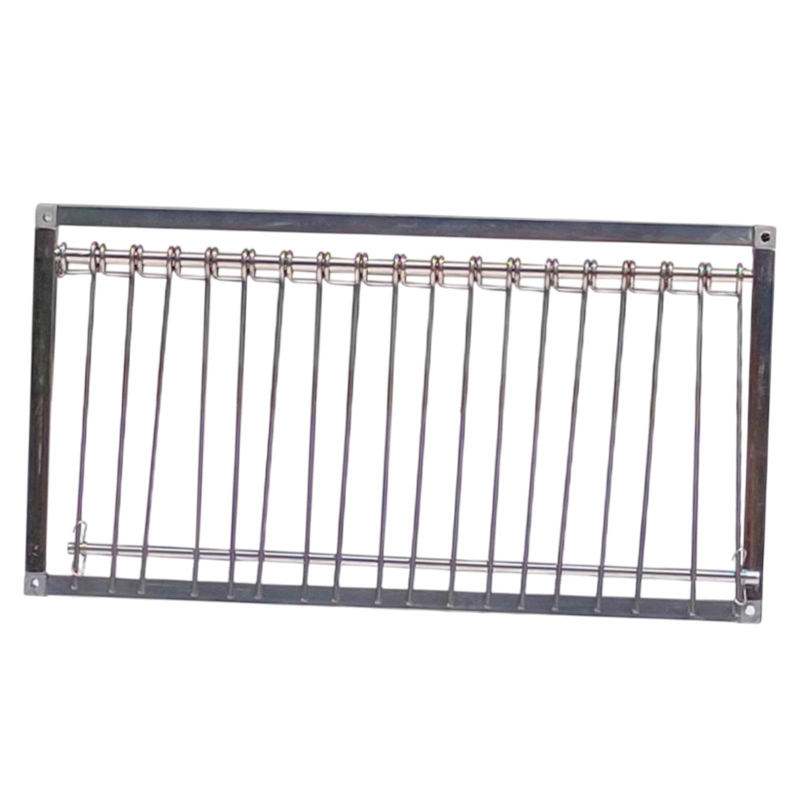 Taubentür, Vogelkäfigtür, Vogelzubehör, Drahtrahmen, Taubenfalle für Vögel, Hühner, Rasen, Garten, 50cm