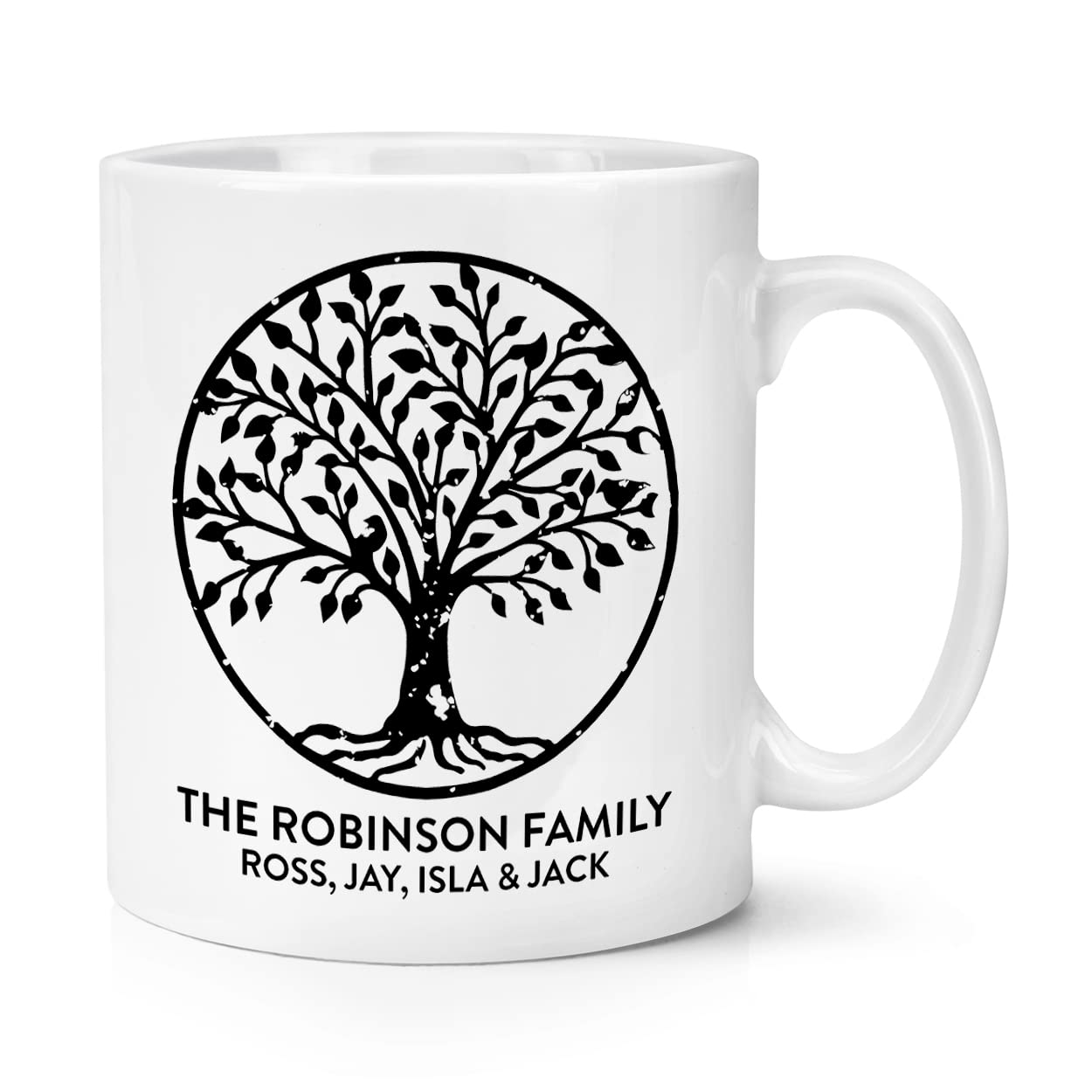 Personalised Tree of Life 10oz Mug Cup