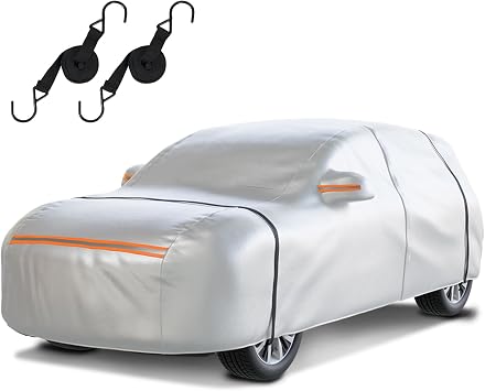 Heavy Duty SUV Car Cover Waterproof All Weather for Automobiles