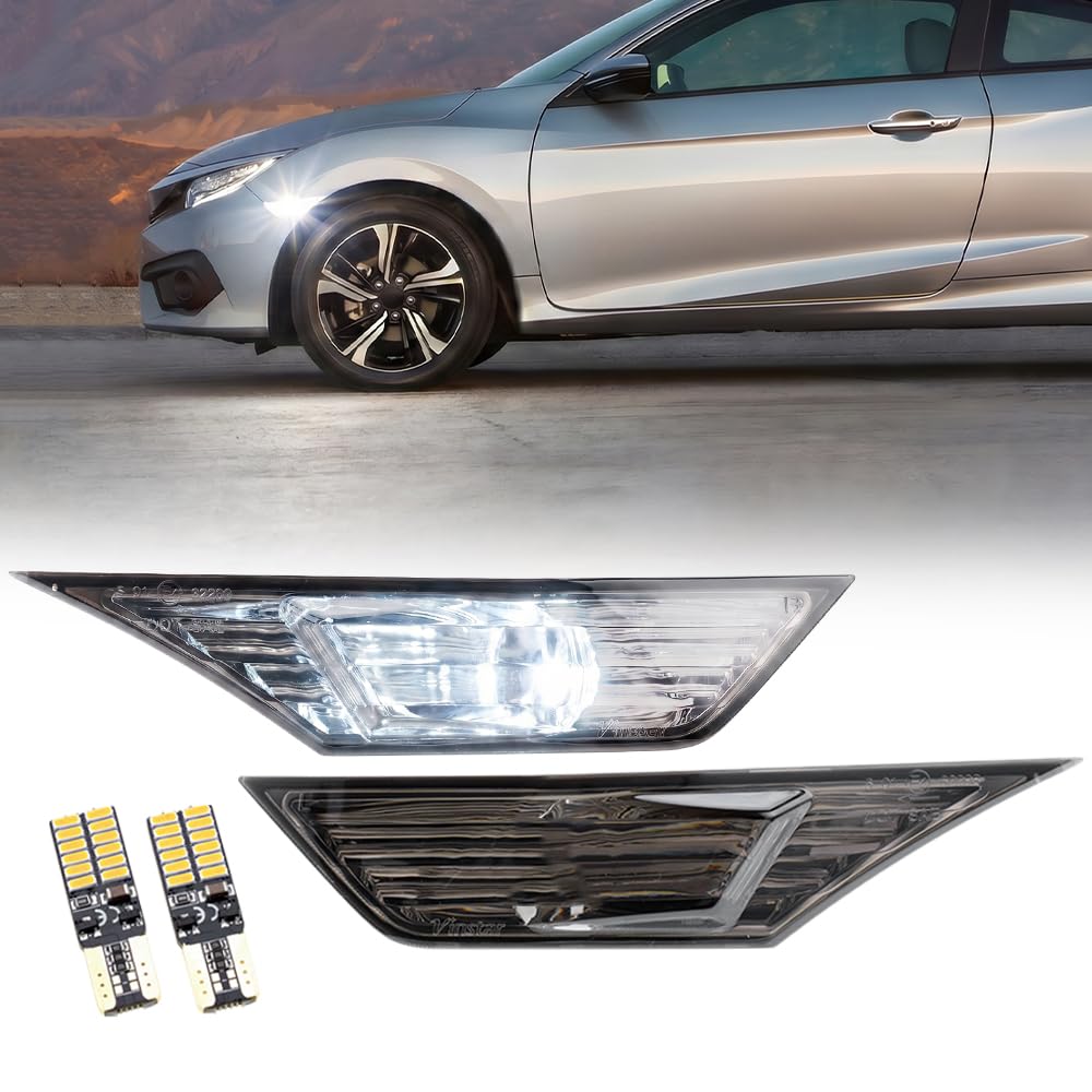 Riloer LED zijmarkeringslichten voor aanhangwagens, auto
