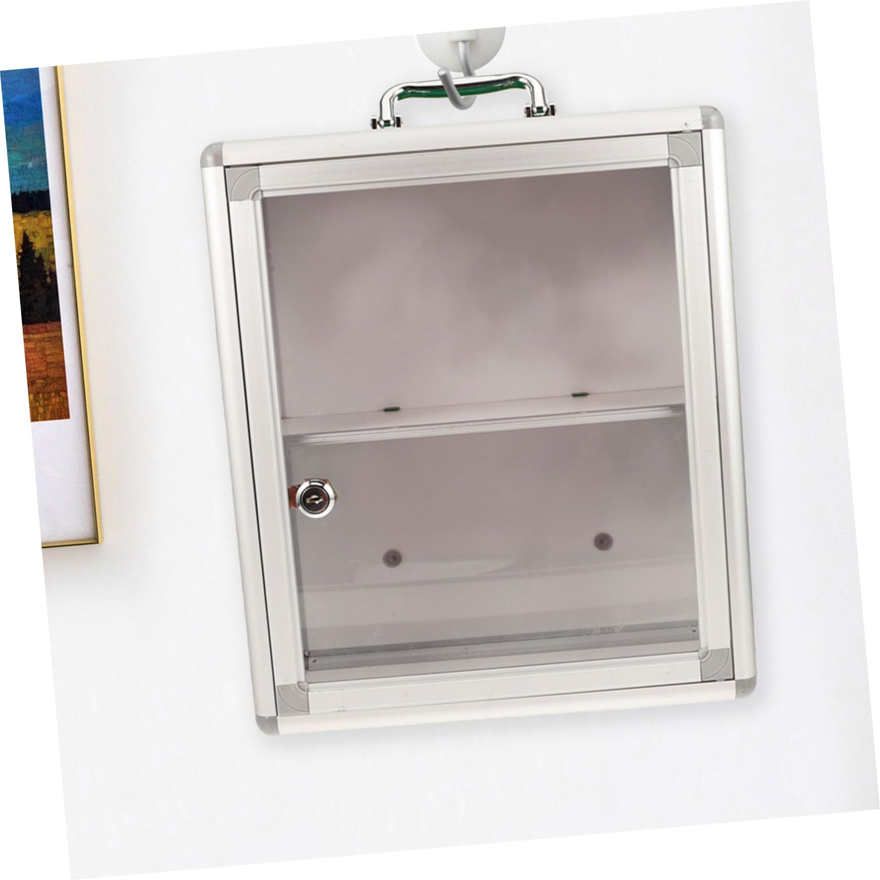 DOITOOL Organizador Montado Pared Transparente y, en Puerta Capacidad Diseño Botiquín de Primeros Auxilios Gran de Acrílico para Almacenamiento Seguro Hogar