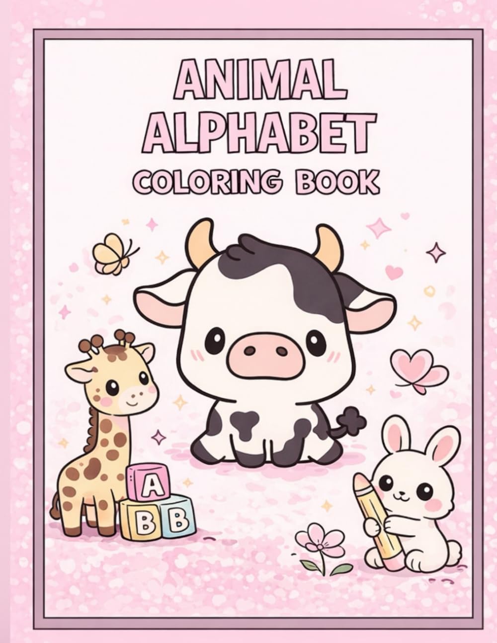 Animal Alphabet Coloring Book for Kids: A–Z Cute Animals to Color for Toddlers & Preschoolers