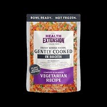 Health Extension Pet Care 111643 9 oz Gently Cooked Grain Free Vegetarian Recipe Dog Food - 5 Count
