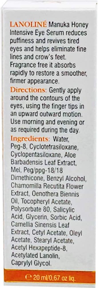 Lanoline Manuka Honey Intensive Eye Serum with Chamomile & Manuka Honey 0.67 fl.oz by Lanoline - Image 3