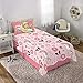 Mattel Barbie 'B Anything' Girls Exclusive 4-Piece Twin Bedding Set with Bonus Tote