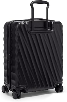 TUMI 19 Degree Large Expandable Carry-On, 21.8 X 15.8 X 9.0, Matte Black