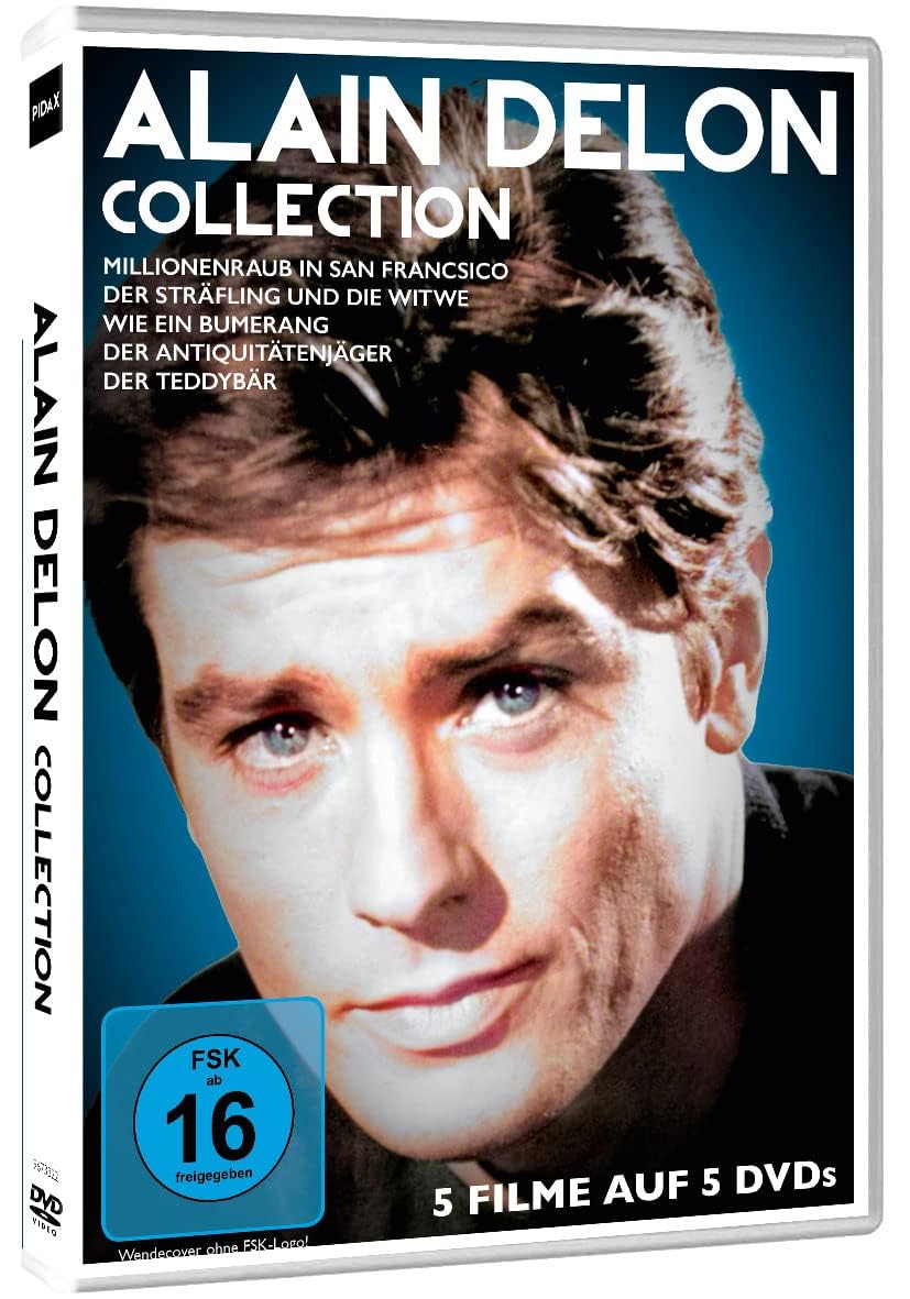 Alain Delon - Collection / fünf meisterhaft inszenierte Filme mit dem französischen Star (Pidax Film-Klassiker)