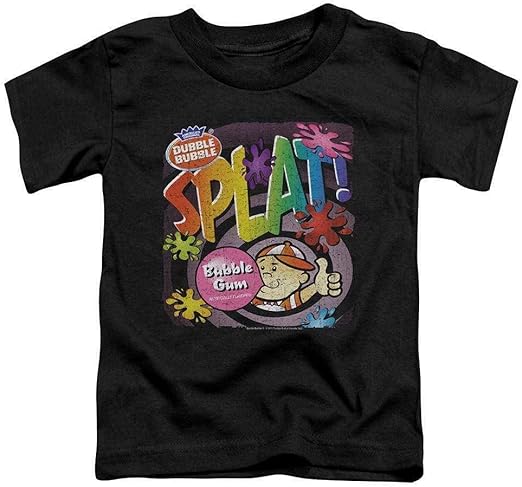 Comment Enlever Chewing Gum Sur Tee Shirt Dubble Bubble Splat Gum Toddler T-Shirt : Amazon.fr: Vêtements