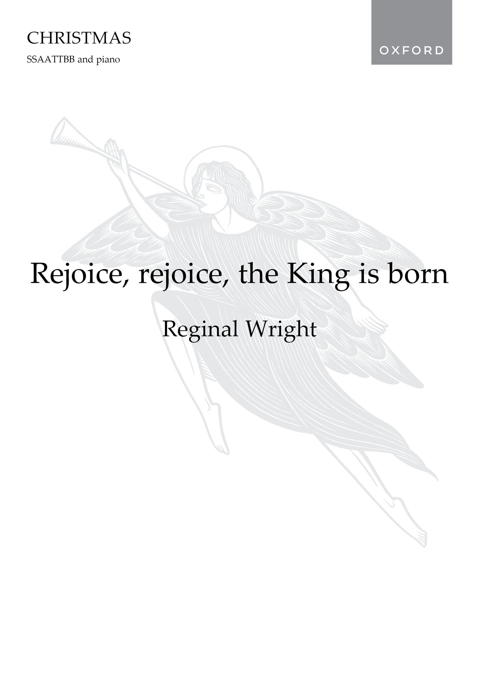 Rejoice, rejoice, the King is born: Vocal score
