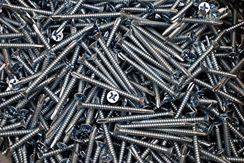 Tornillo Phillips cabeza plana 12 x 2.5 autoperforante