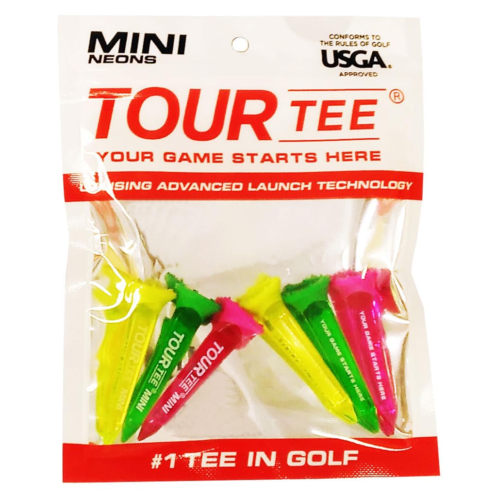 Tour Tee MINI NEONS ゴルフティー(6本入り)T-491(59…